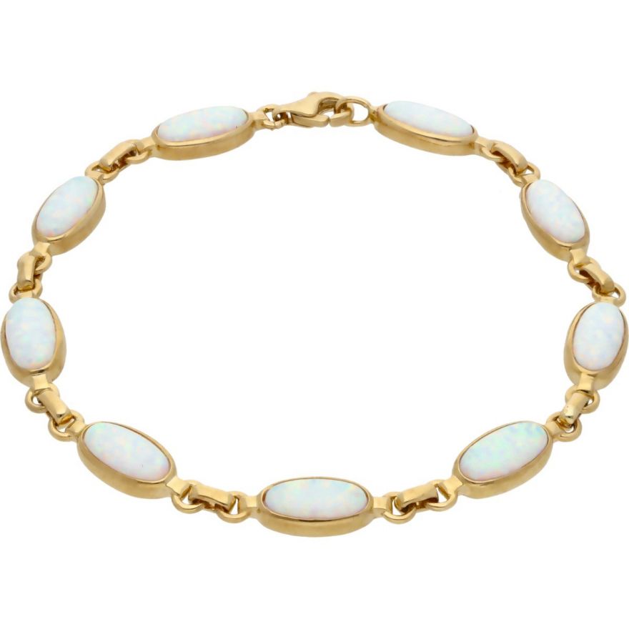 Parle Yellow Gold Opal Doublet Bracelet BMDBT3A1367CI | Morrison Smith  Jewelers | Charlotte, NC