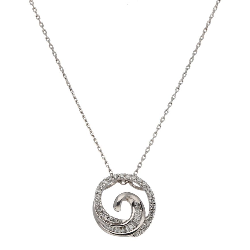 18ct White Gold 0.33ct Diamond Necklace – My Last Rolo The Official Website