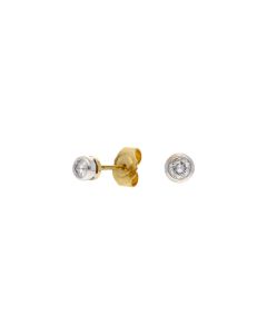 Pre-Owned 18ct Gold 0.33 Carat Diamond Stud Earrings