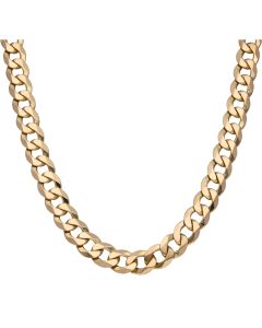 Pre-Owned 9ct Yellow Gold 28 Inch Heavy Curb Chain Necklace