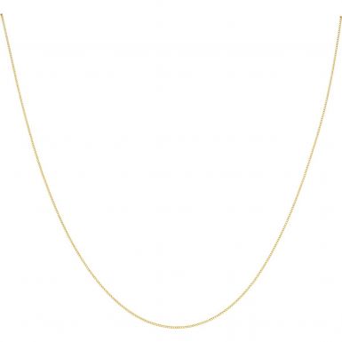 New 9ct Yellow Gold 20 Inch Fine Curb Link Chain Necklace