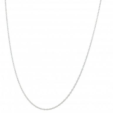 New Sterling Silver 18 Inch Prince Of Wales Link Necklace