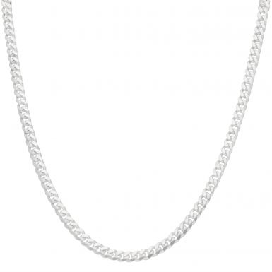New Sterling Silver 24" Cuban Curb Link Chain Necklace 1oz