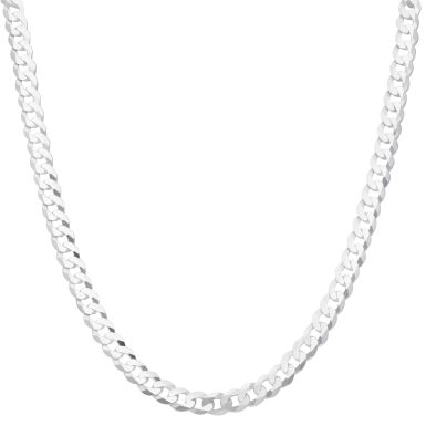 New Sterling Silver Solid 20" Curb Chain Necklace 25.9g