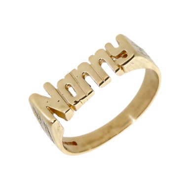 Pre-Owned 9ct Yellow Gold Nanny Ring