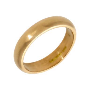 Pre-Owned 14ct Yellow Gold 4mm Wedding Band Ring