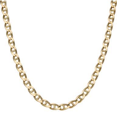 Pre-Owned 9ct Yellow Gold 19 Inch Anchor Link Chain Necklace