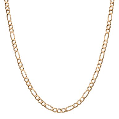 Pre-Owned 9ct Yellow Gold 21 Inch Figaro Chain Necklace