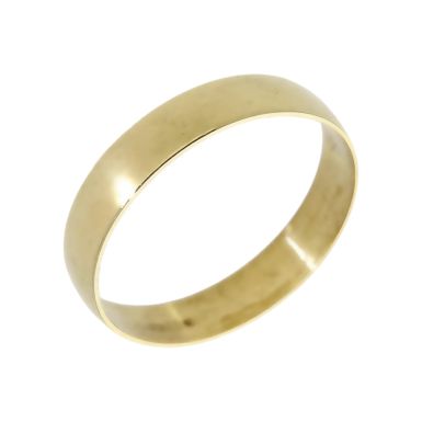 Pre-Owned 9ct Yellow Gold 3.5mm Wedding Band Ring